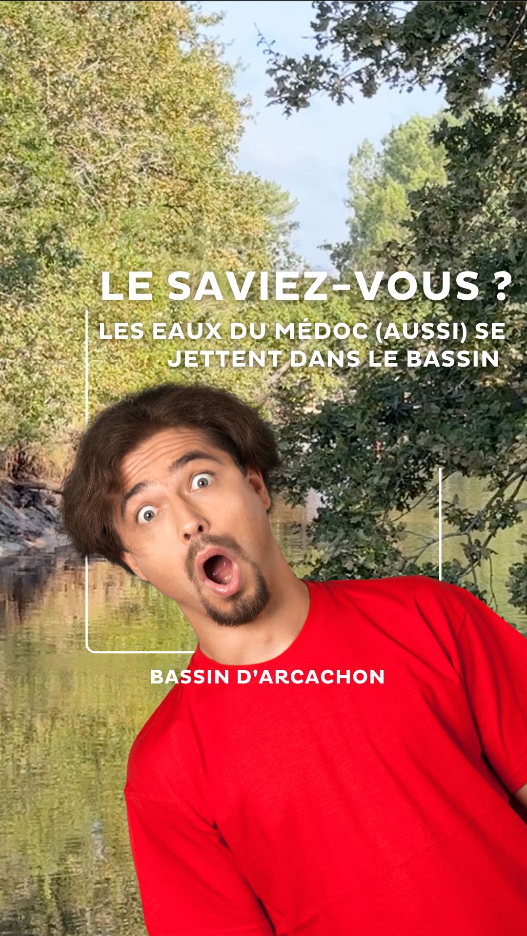 Le saviez-vous ? Les eaux du Médoc (aussi) se jettent dans le bassin